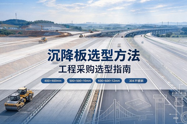 沈河沉降板选择方法