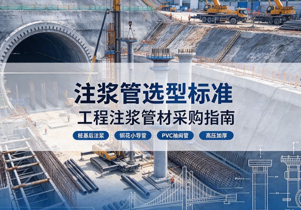 沈河注浆管选型标准